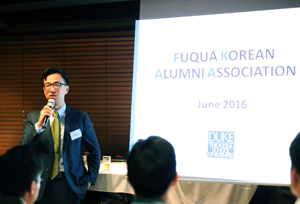 Chulmin Lee presenting
