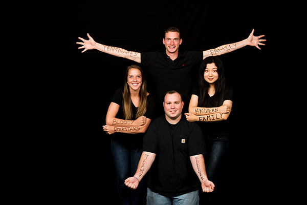 Steve Solomon and classmates