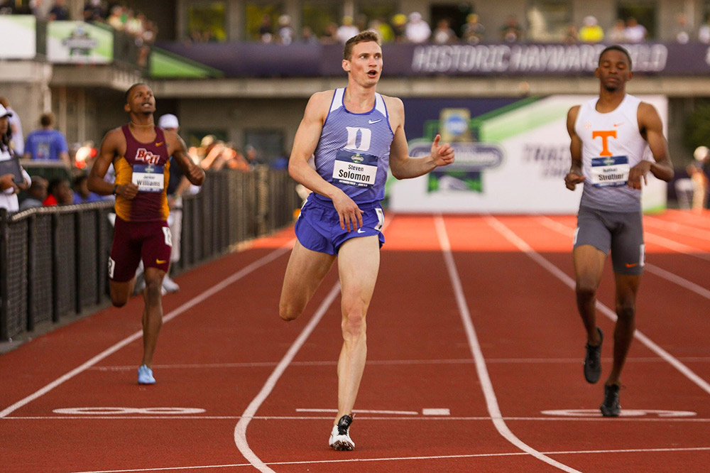 Steve Solomon running
