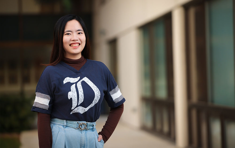 MMS: Foundations of Business student Cindy Cai