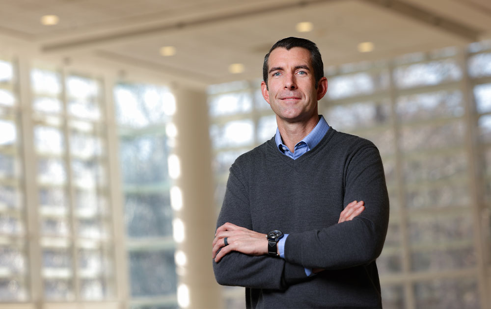 Weekend Executive MBA student Tim Miller